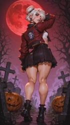 darcy_graves, deadlock, halloween, aisinful, 1girls