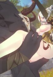 hilichurls_(species), mitachurl, ningguang_(genshin_impact), genshin_impact, hoyoverse