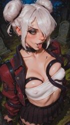 darcy_graves, deadlock, halloween, aisinful, 1girls
