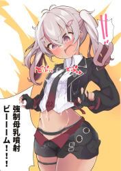 matsukai_mao, nijisanji, yamada_naoko_(kodamayanao), antenna_hair, black_gloves