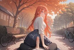nakano_itsuki, go-toubun_no_hanayome, nivora, 1boy, 1girl