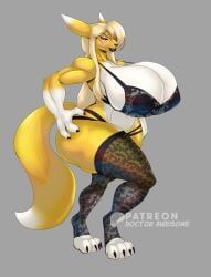 digimon_(species), renamon, bandai_namco, digimon, doctor_awesome