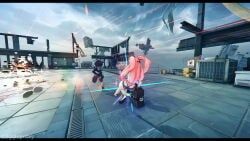 hatsune_miku_(cosplay), nicole_demara, wise_(zenless_zone_zero), hoyoverse, mihoyo