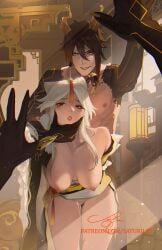 morax_(genshin_impact), ningguang_(genshin_impact), rex_lapis_(genshin_impact), zhongli_(genshin_impact), genshin_impact
