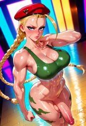cammy_white, street_fighter, 1futa, 1futanari, abs