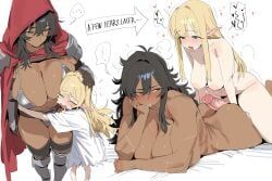 xipa, 1futa, 1girls, blonde, blonde_futa