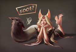 ahri, immortalized_legend_ahri, vastaya, hall_of_legends, league_of_legends