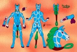 ceffyl_dwr, uisce, anthro, druid, elemental
