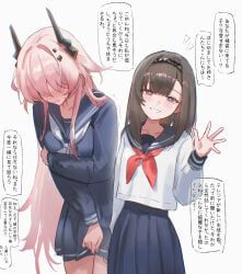 priestess_(arknights), theresa_(arknights), arknights, uof, 2girls