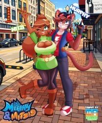 mitzi_(ajmarekart), murphy_(ajmarekart), murphy_and_mitzi, cranebear, 5_fingers