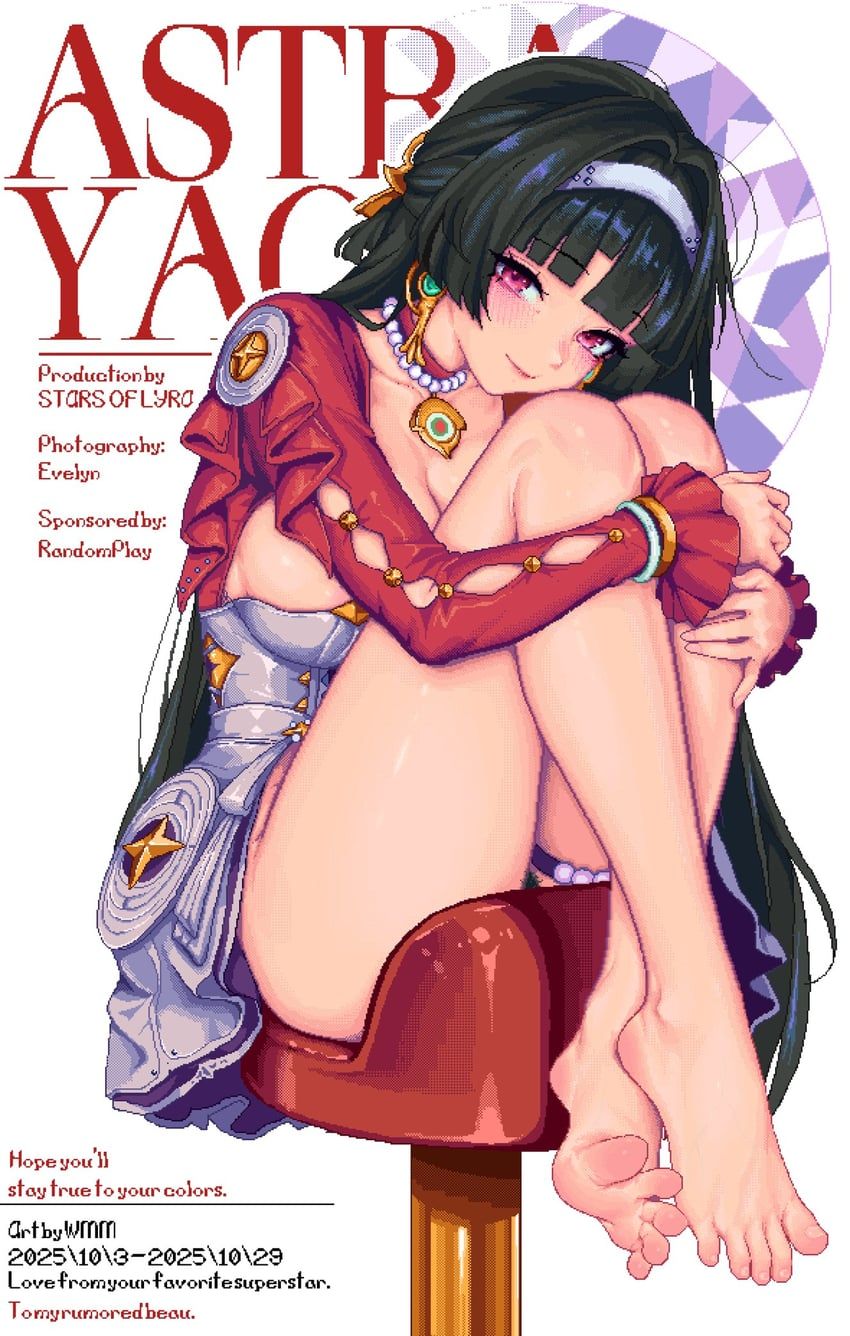 astra_yao, zenless_zone_zero, wmmzkl, black_hair, cute