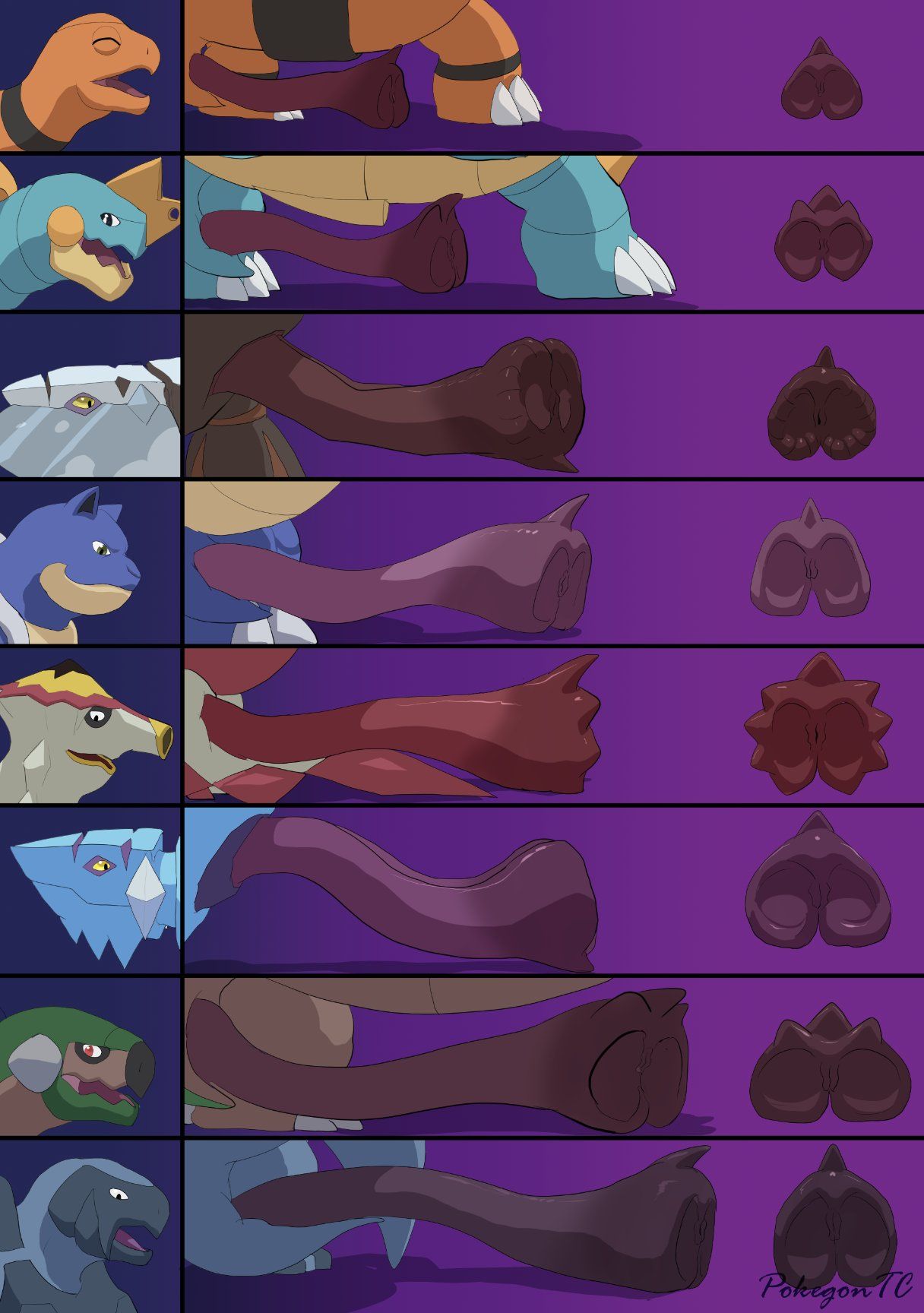 avalugg, blastoise, carracosta, drednaw, fossil_pokemon