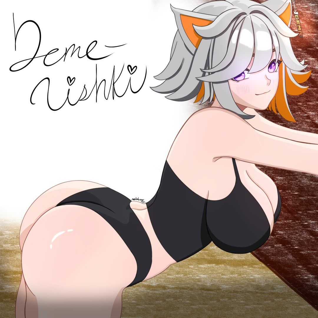 demenishki, indie_virtual_youtuber, melodyoneechan, 1girl, 1girls