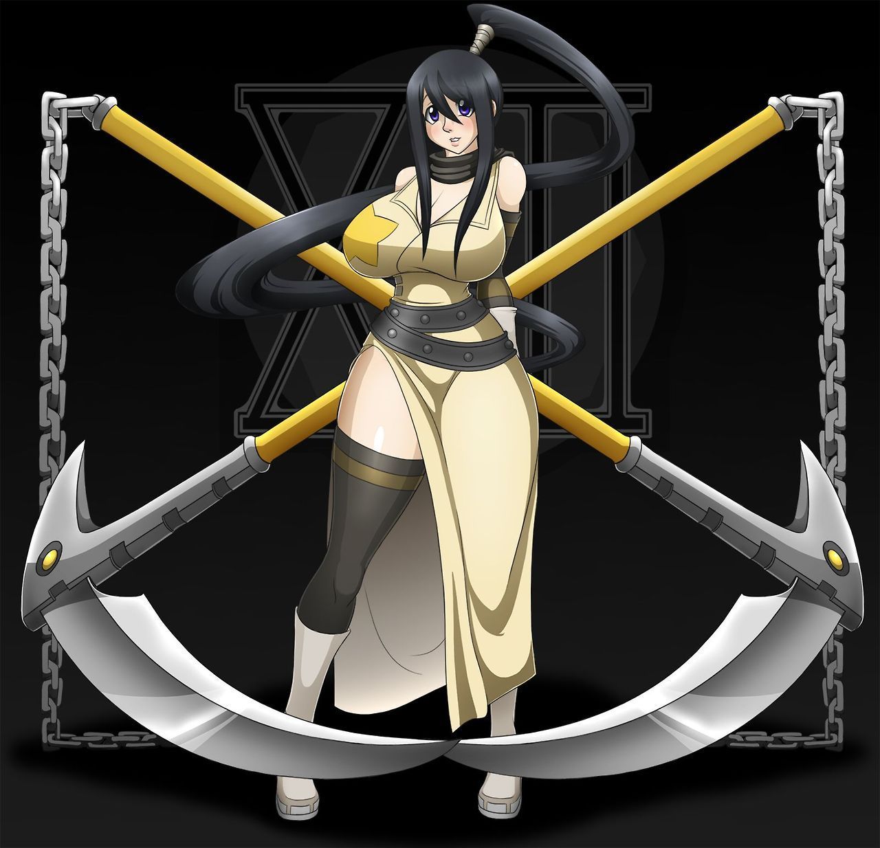 nakatsukasa_tsubaki, soul_eater, waifuholic, 1girl, bare_shoulders