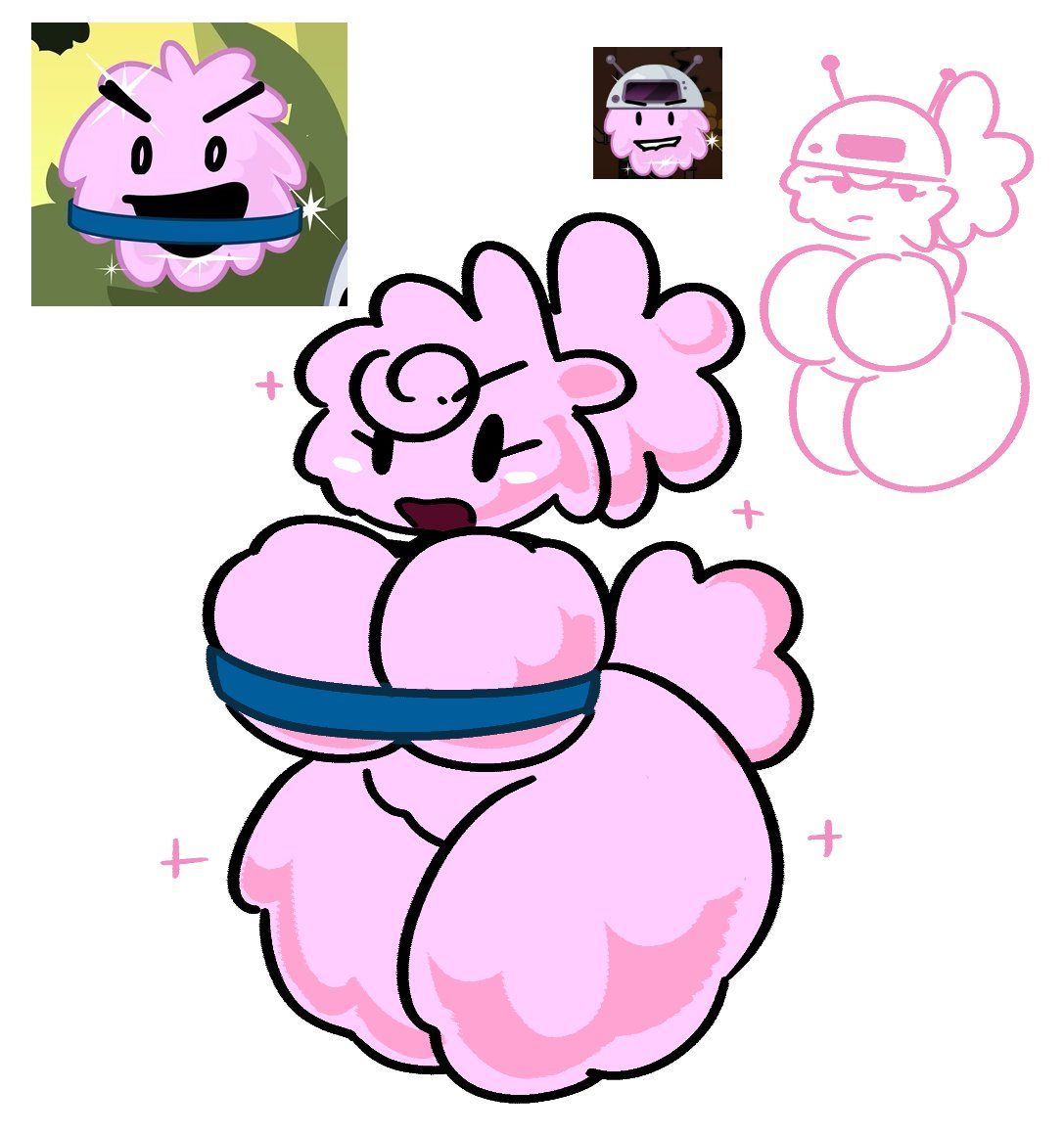 puffball_(bfdi), battle_for_bfdi, battle_for_dream_island, battle_for_dream_island_again, bfb