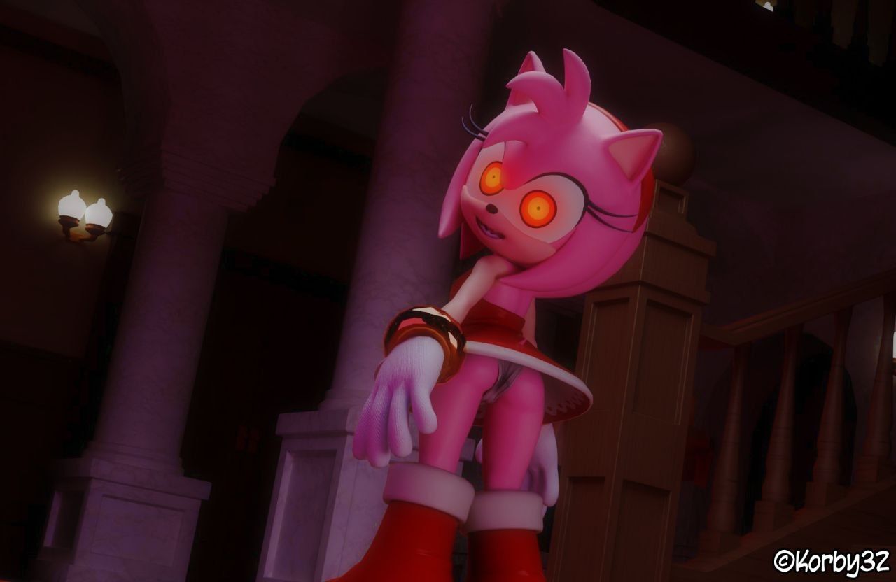 amy_rose, boo_(sonic), possessed_amy_rose, sonic_(series), sonic_the_hedgehog_(series)