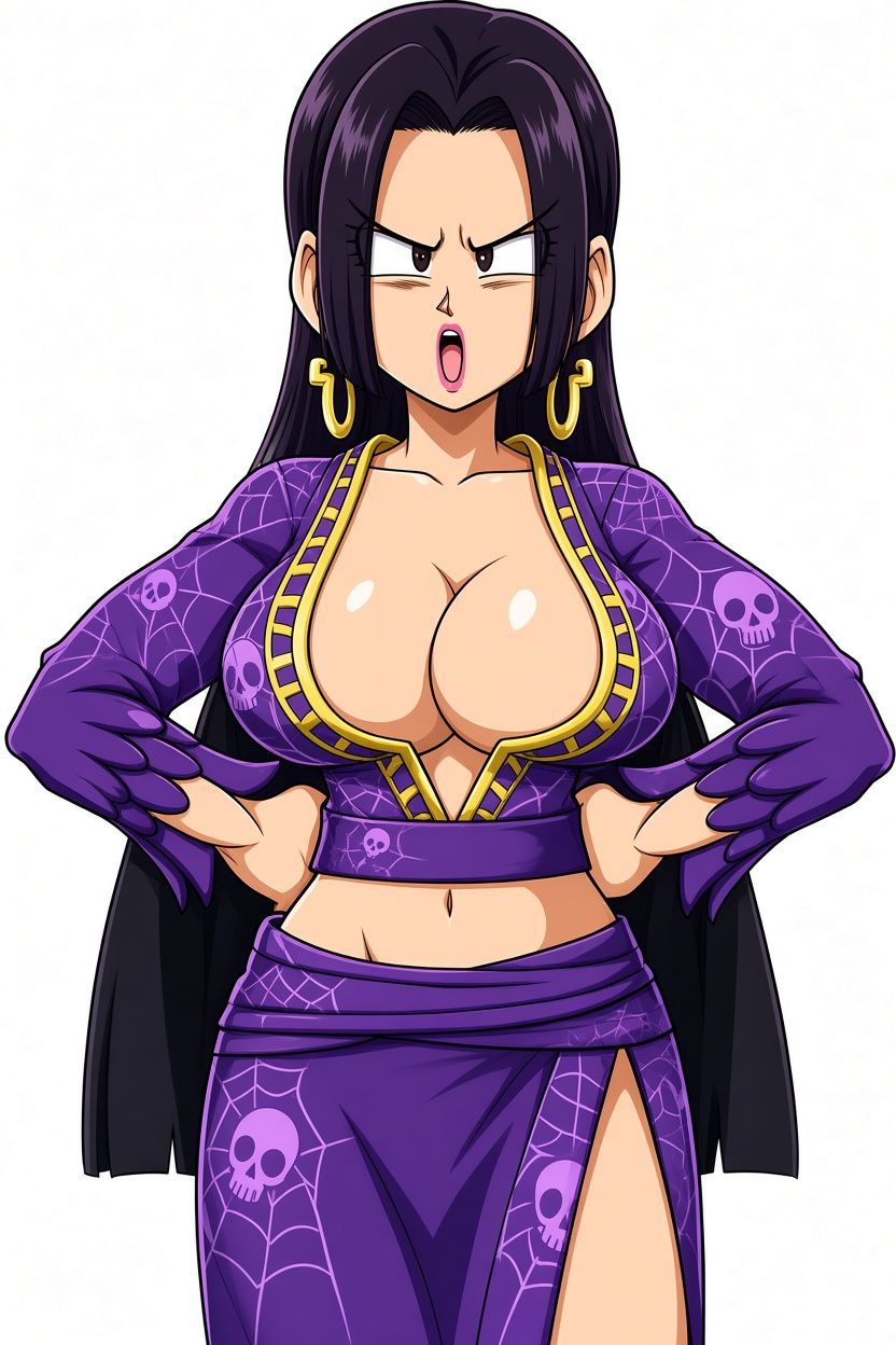 boa_hancock, boa_hancock_(cosplay), chichi, dragon_ball, dragon_ball_super