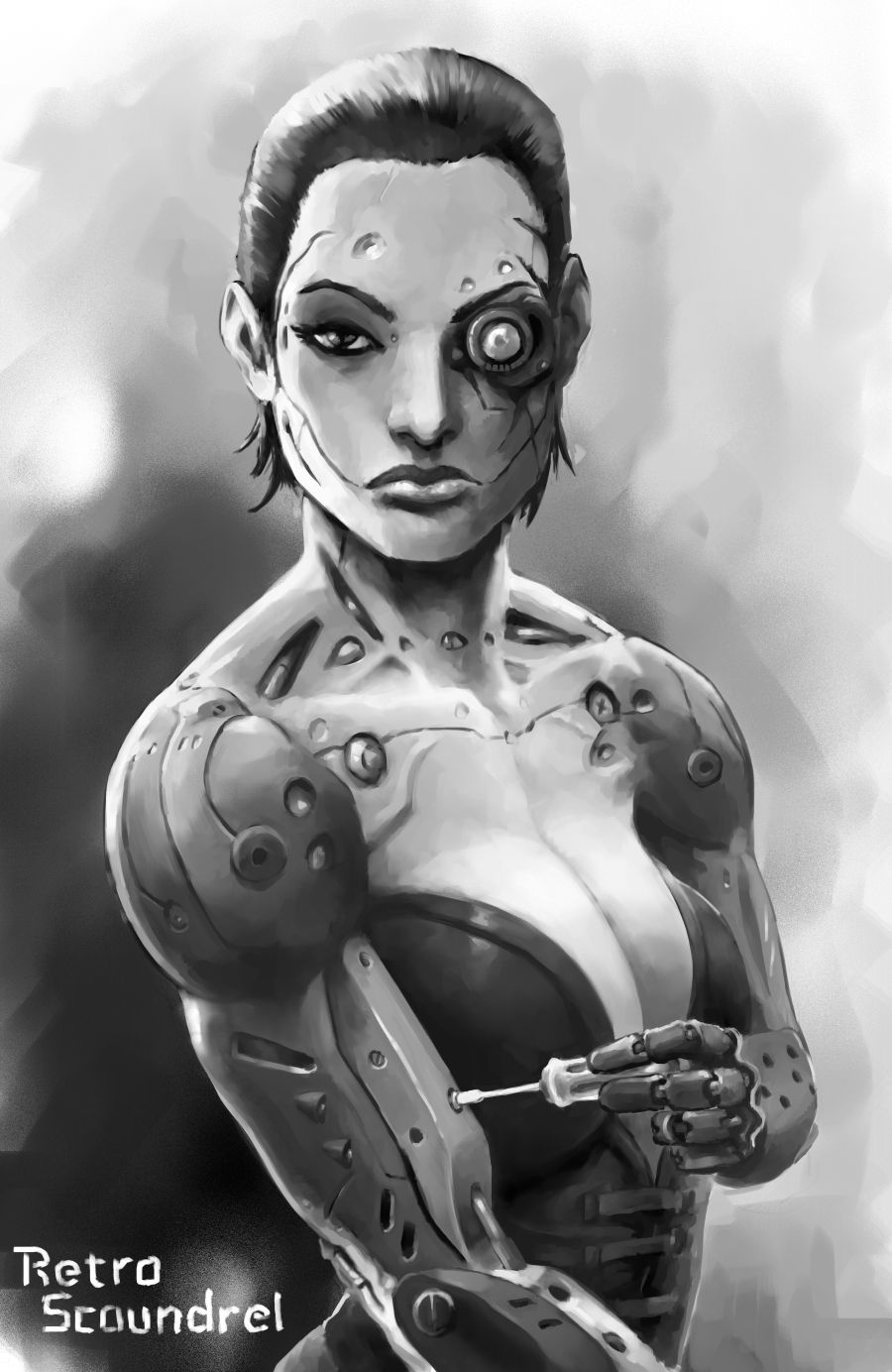 anna_navarre, deus_ex, retroscoundrel, 1girls, big_breasts