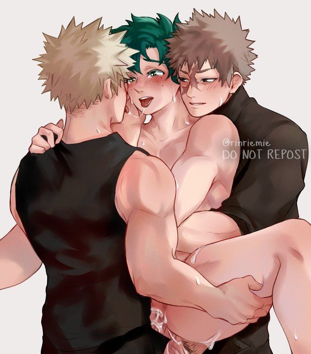bakugou_katsuki, izuku_midoriya, katsuki_bakugou, kudou_(my_hero_academia), midoriya_izuku