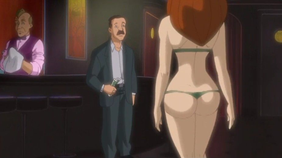 stripperella, ass, bartender, bikini_thong, bimbo
