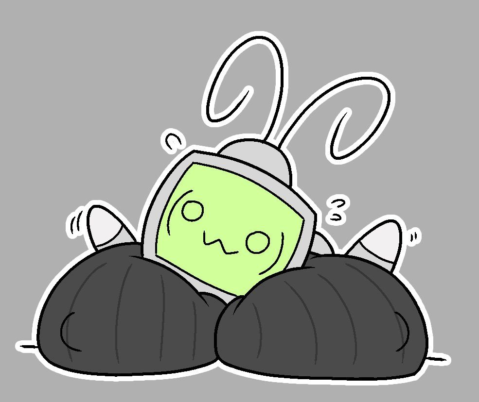 abbyvap, 1girls, antenna, antennae, big_boobs