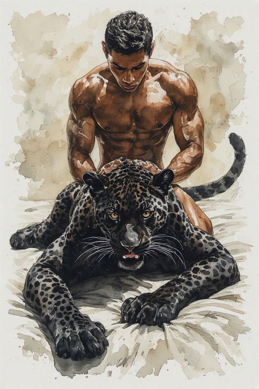 black_leopard, furry, nsfw