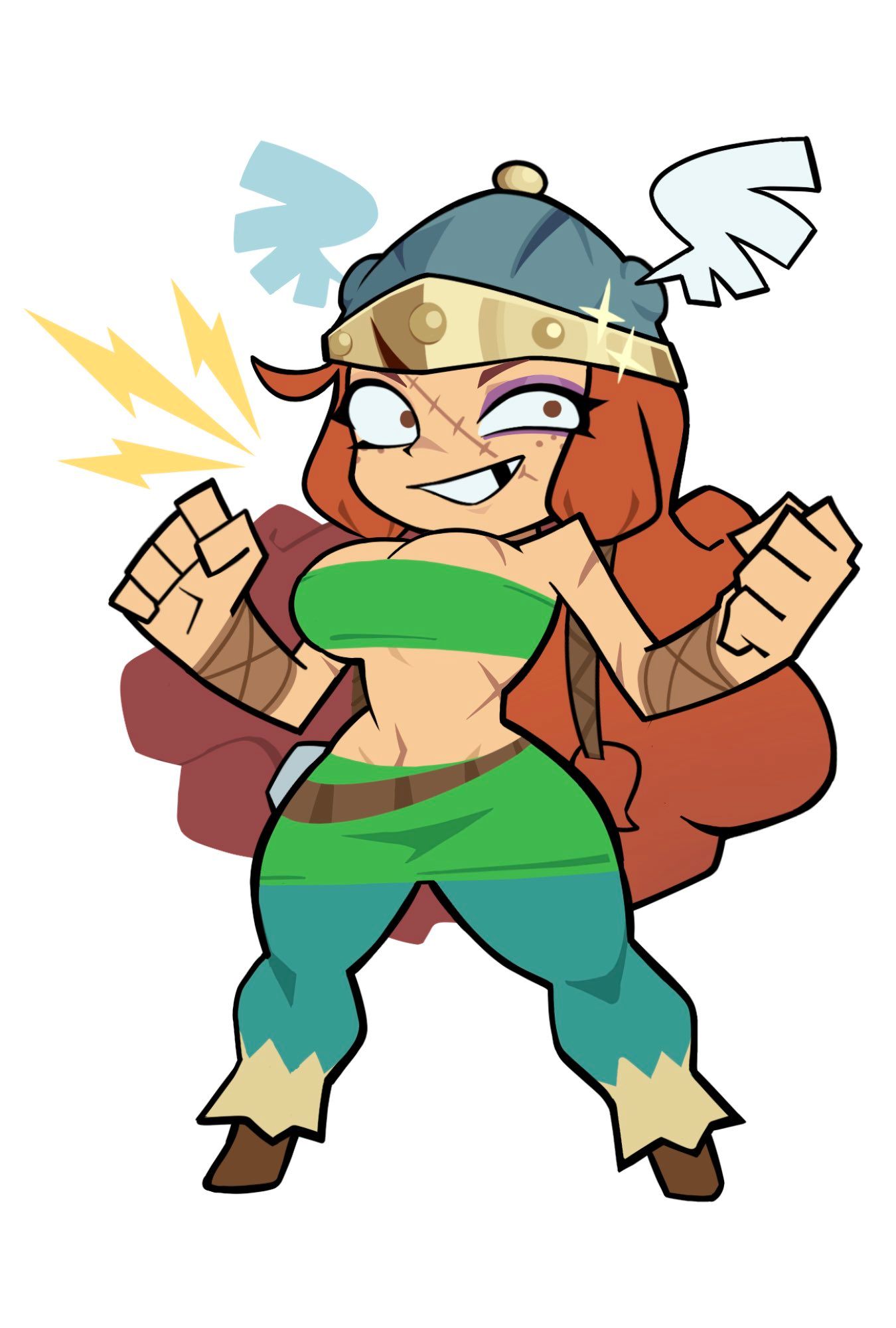 barbara_(rayman), rayman_(series), rayman_legends, chafa_8, barbarian