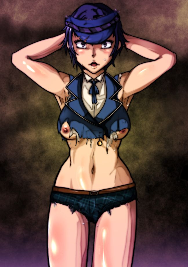 shirogane_naoto, persona, persona_4, sega, oppaotintin
