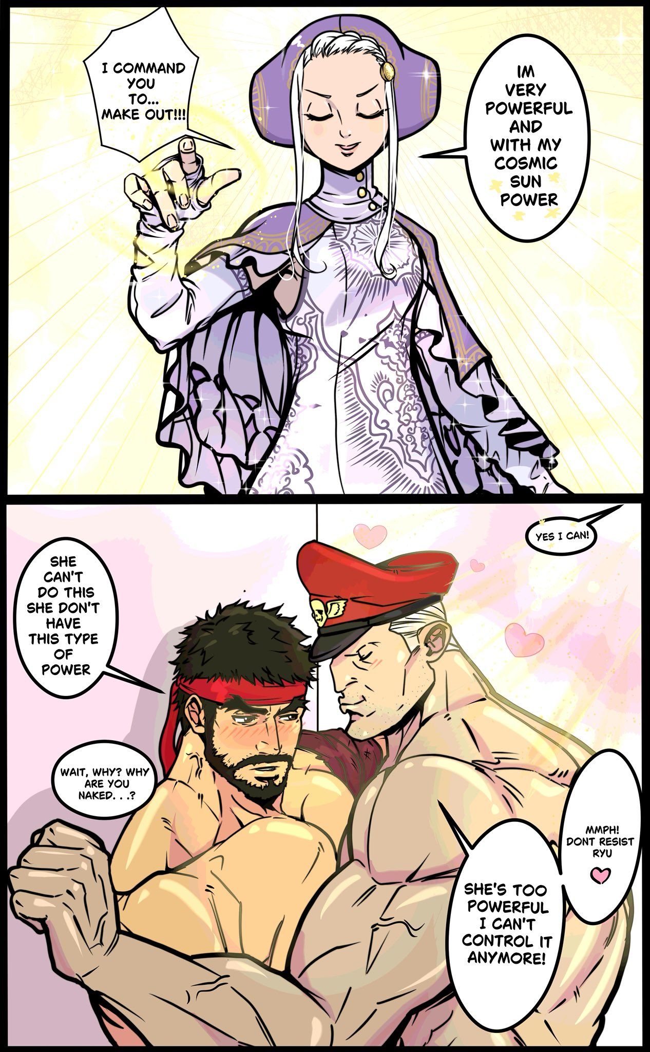 ingrid_(capcom), m_bison, ryu_(street_fighter), capcom, capcom_fighting_all-stars