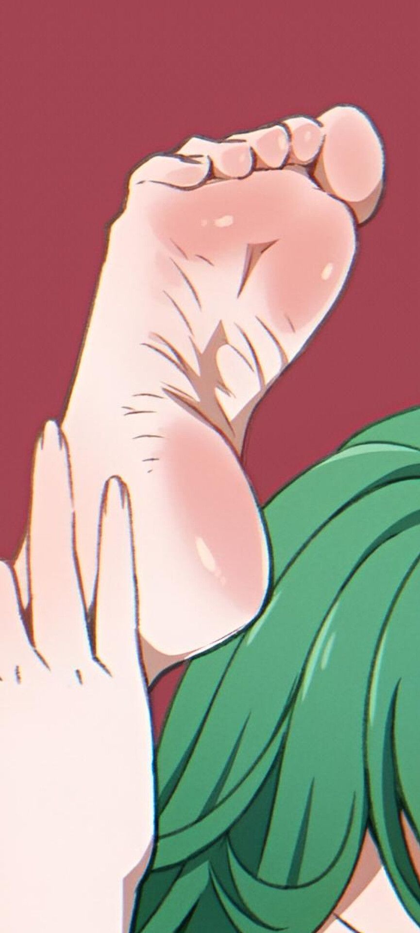 tatsumaki, one-punch_man, animanghayodraw, arched_soles, cum_tribute_material