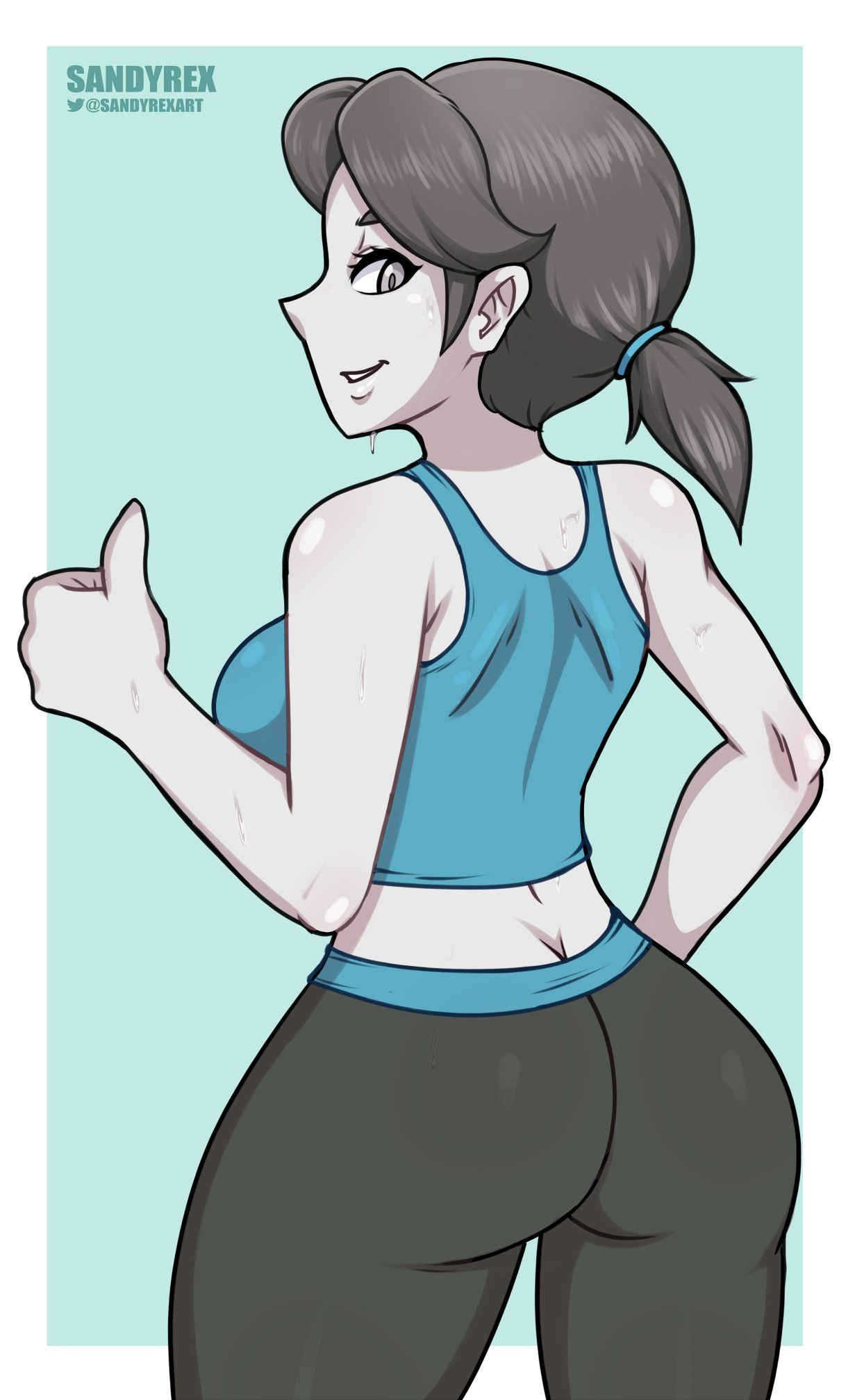 wii_fit_trainer, wii_fit_trainer_(female), wii_fit, sandyrex, ass
