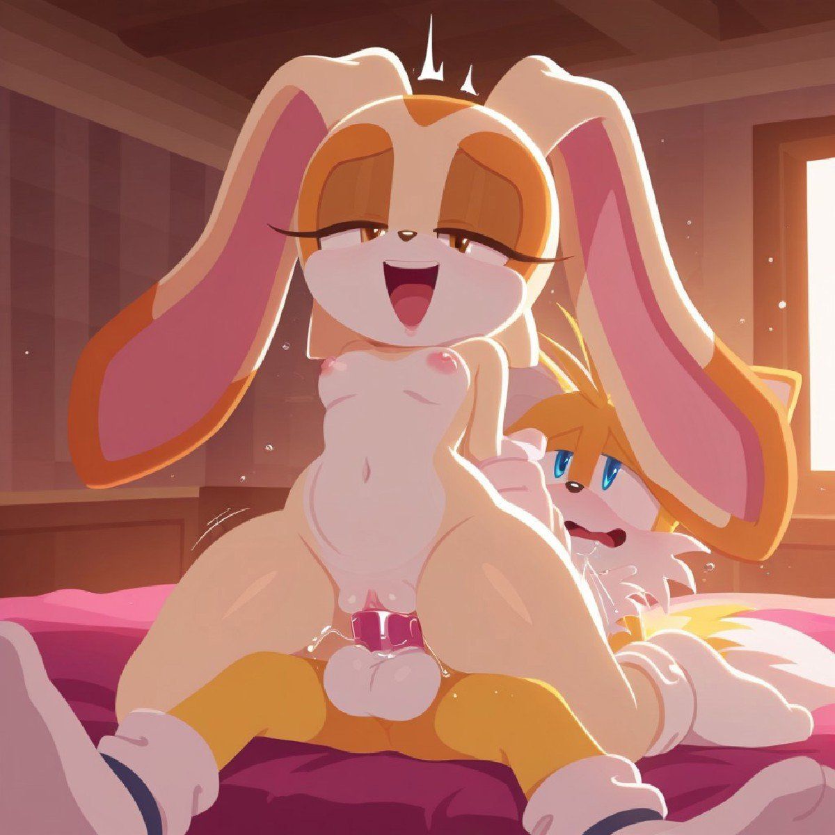 cream_the_rabbit, miles_prower, tails_the_fox, sega, sonic_(series)