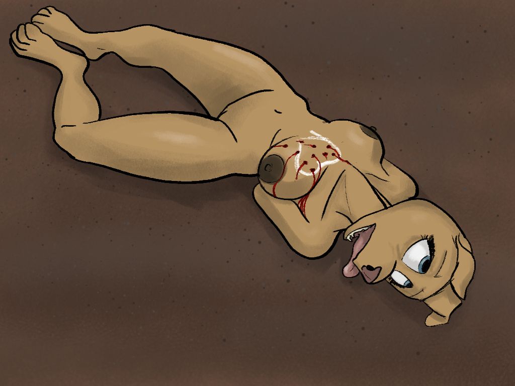 anthro, blood, bodily_fluids, canid, canine