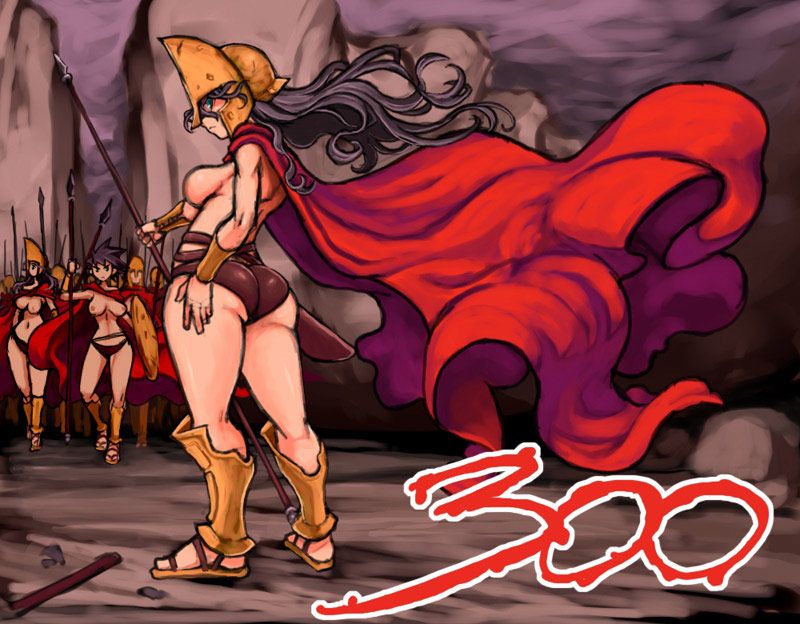 leonidas, 300, dark_horse, armor, ass