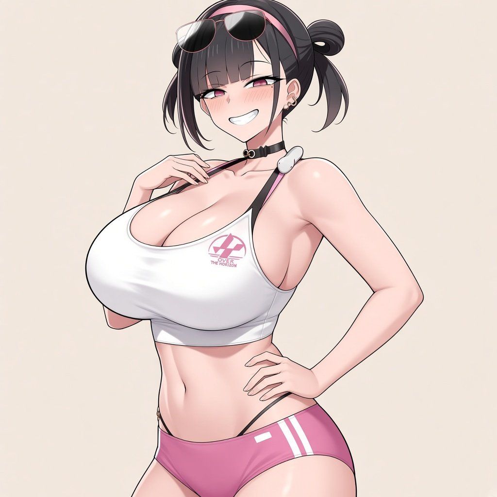 sora_(nikke), sora_(spring_flight)_(nikke), goddess_of_victory:_nikke, 1girl, :d