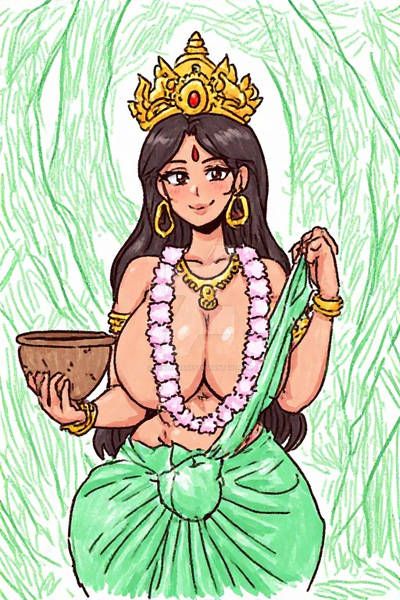 mohini, hindu_mythology, hinduism, big_breasts, breasts