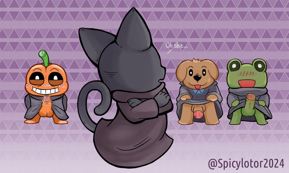 dog_sorcerer_(google), froggy_(google), momo_(google), pumpkin_sorcerer_(google), google