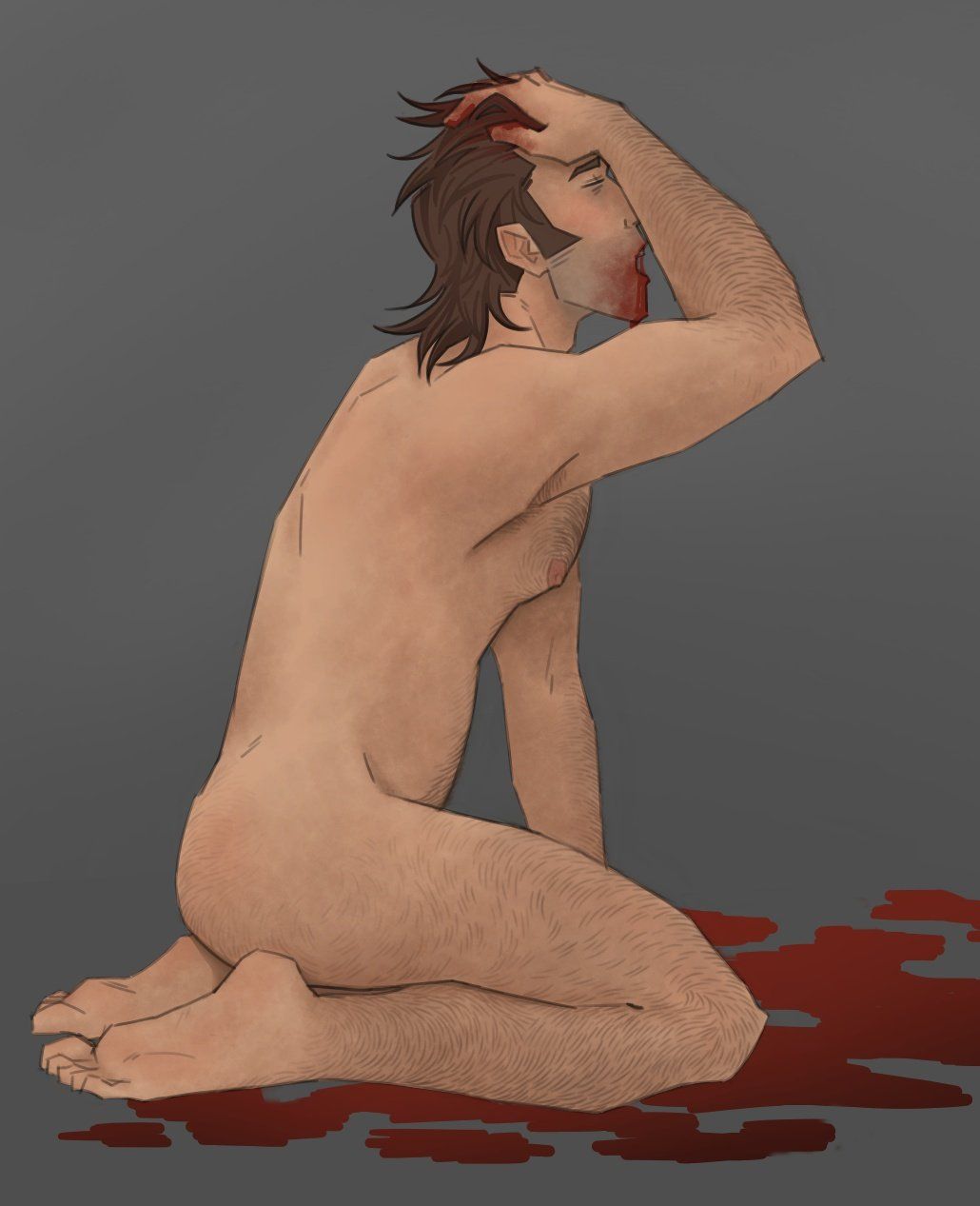 sniper_(team_fortress_2), team_fortress_2, mpregjfk, arm_hair, ass_hair