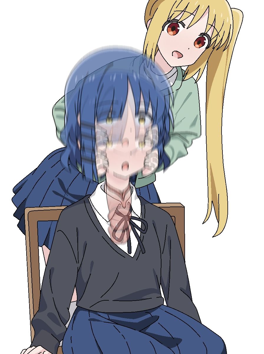 ijichi_nijika, yamada_ryou, bocchi_the_rock!, jbxpist, 2girls