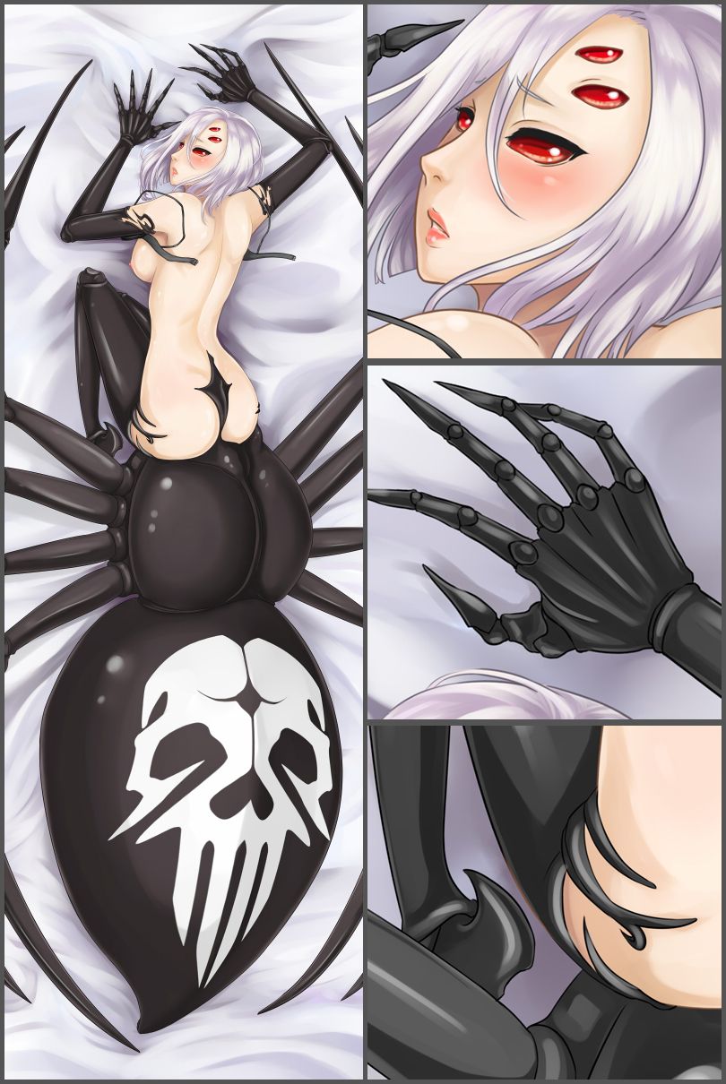 rachnera_arachnera, monster_musume_no_iru_nichijou, 1girls, arachne, arthropod_girl