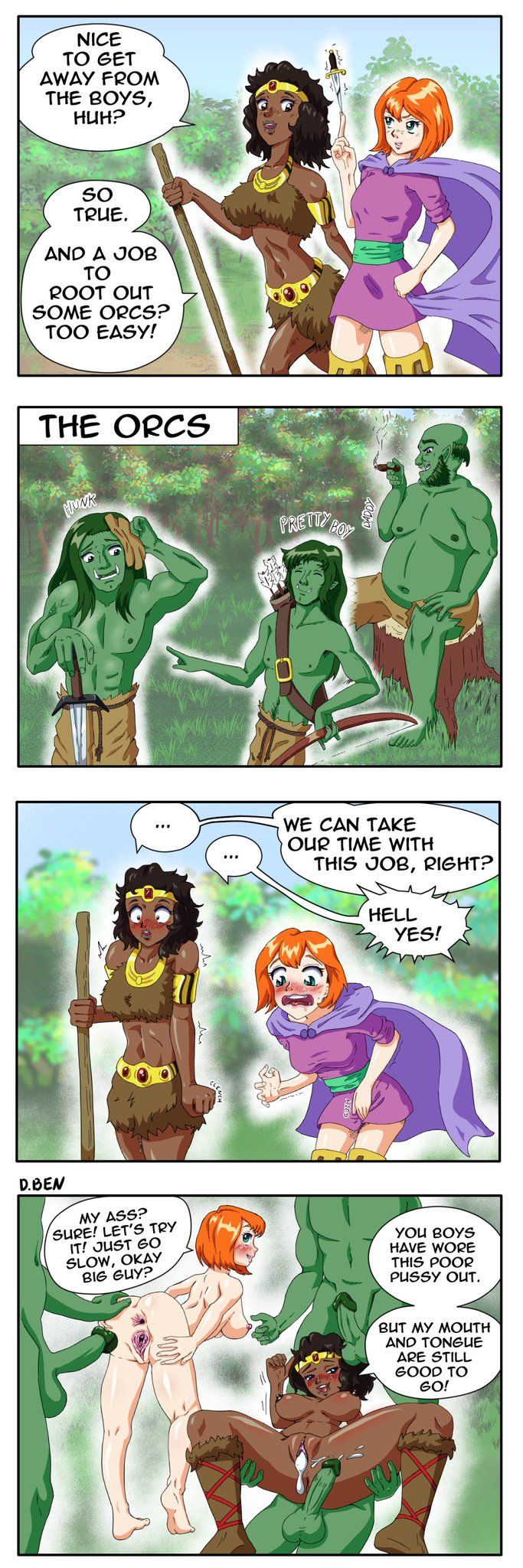 diana_the_acrobat, orgess, sheila_the_thief, dungeons_and_dragons, dungeons_and_dragons_(cartoon)