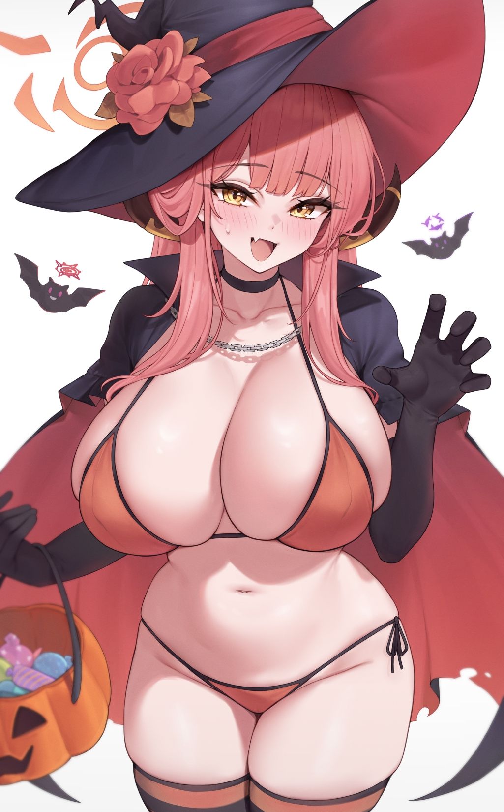 aru_(blue_archive), haruka_(blue_archive), mutsuki_(blue_archive), blue_archive, halloween