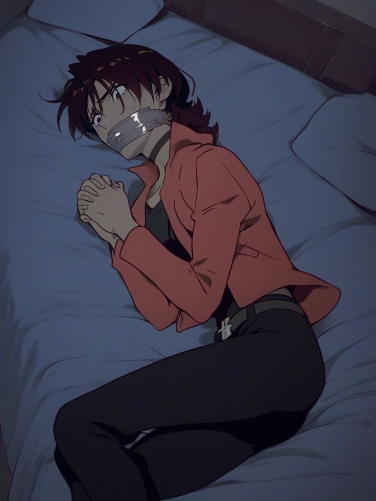 electra_ovilo, ryuzaki, cowboy_bebop, bondage, female