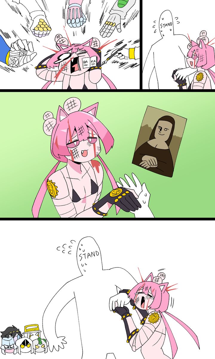 anon, crazy_diamond, echoes_(jjba), heaven's_door, killer_queen