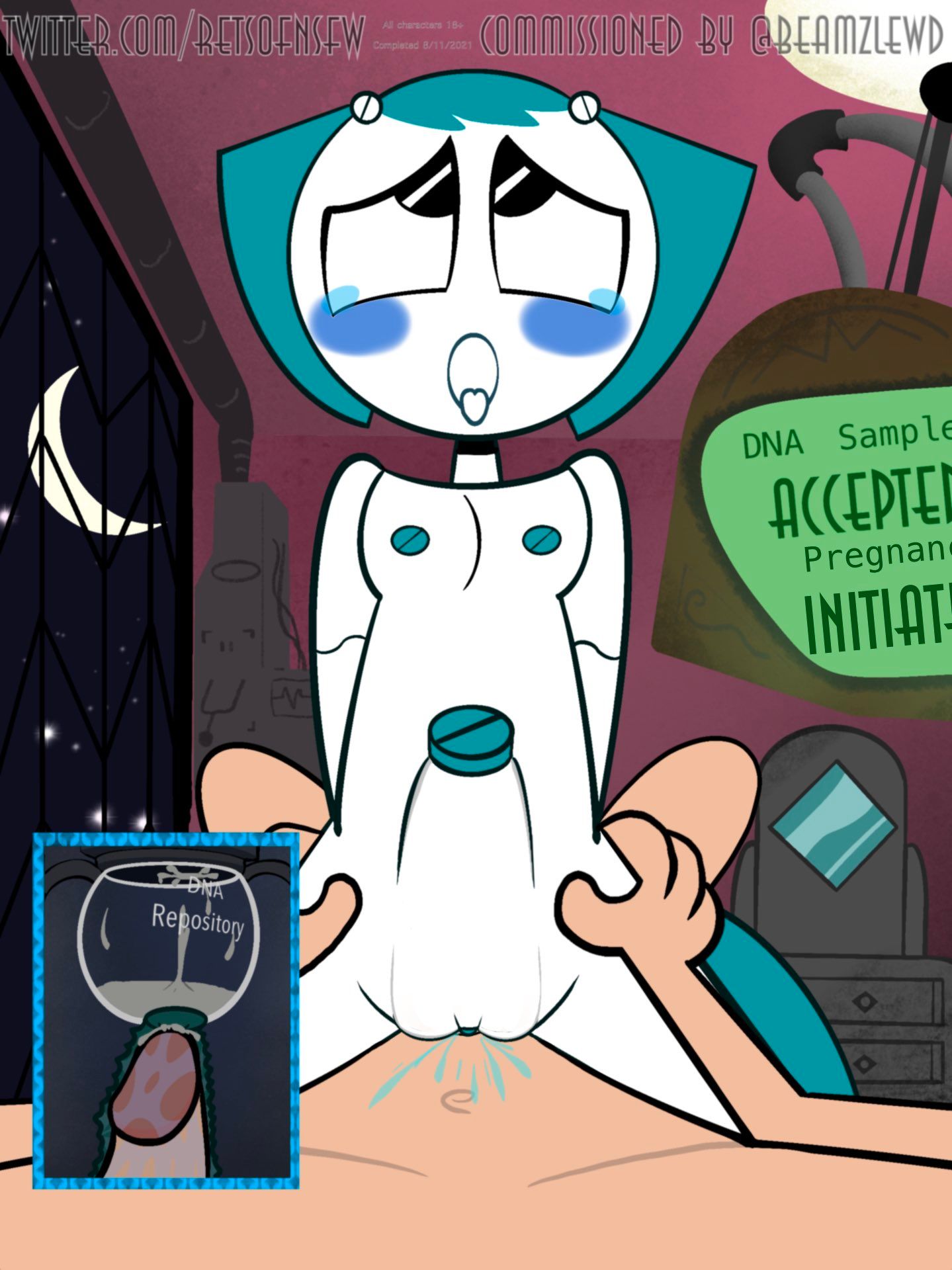 jenny_wakeman, my_life_as_a_teenage_robot, retsofnsfw, 1boy, 1girls