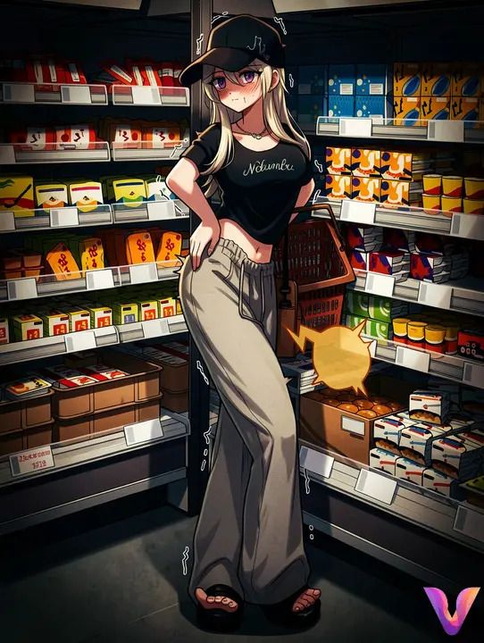 original, kakuremino7928, 1girls, bag, bent_back