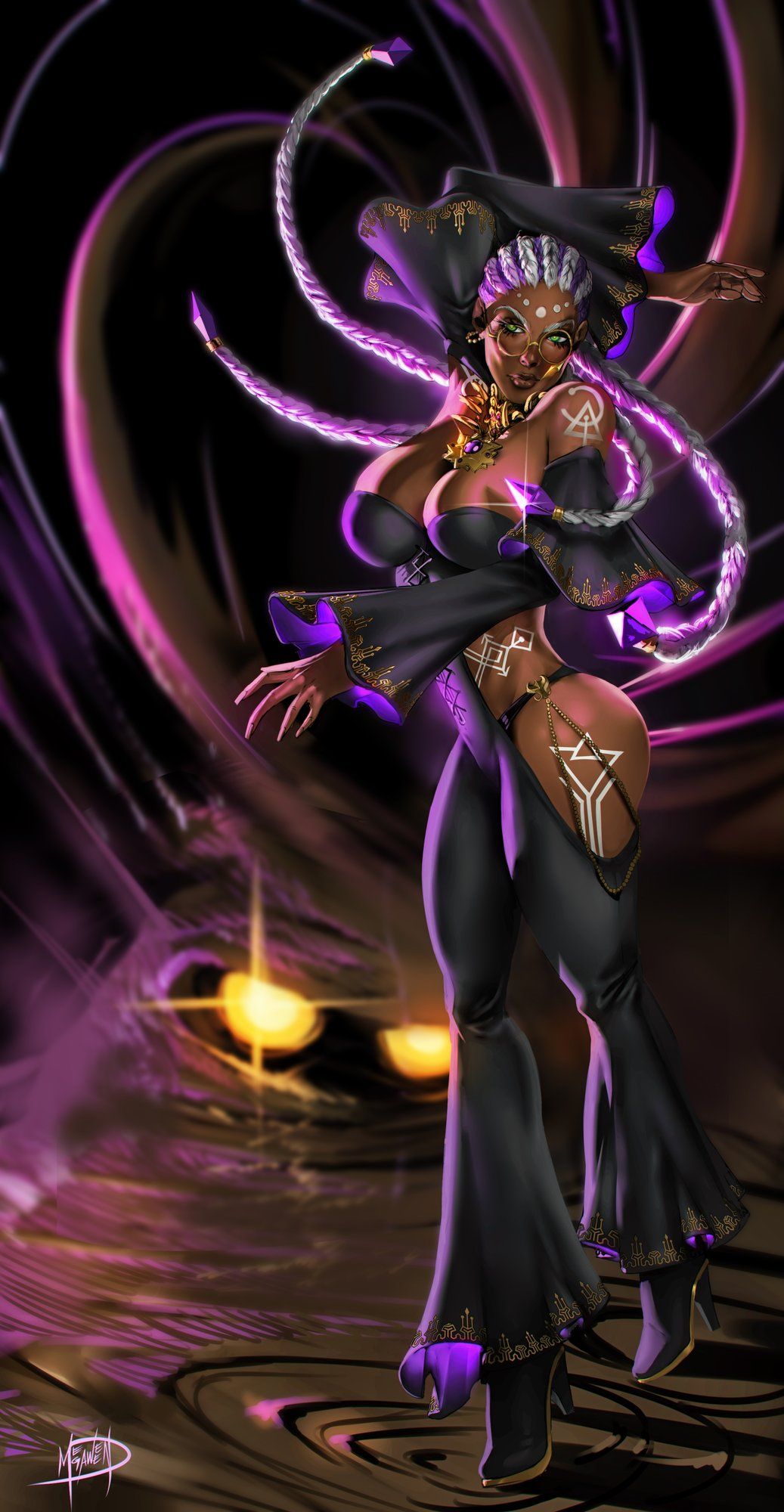 dolores_(kof), king_of_fighters, megaween, 1girls, big_ass