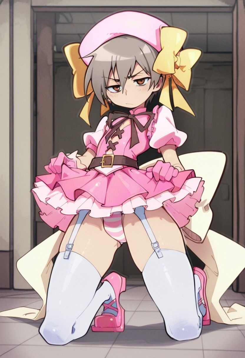 aikawa_ayumu, kore_wa_zombie_desu_ka?, femboy, male_only