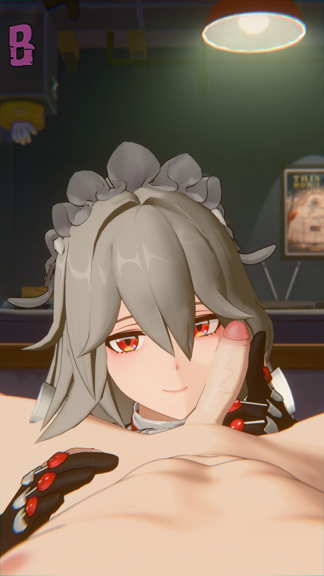 alexandrina_sebastiane, zenless_zone_zero, burryfuzz, average_sized_penis, dick_on_face