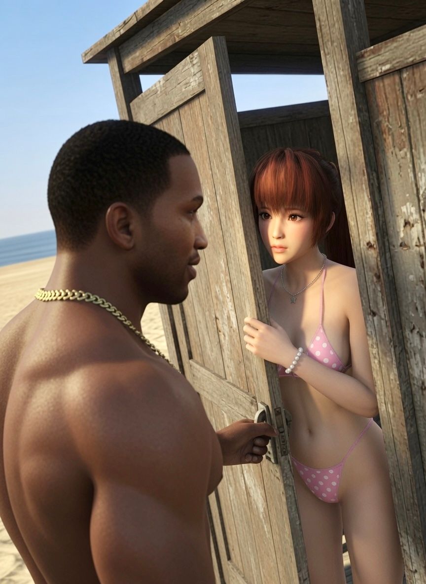 carl_johnson, kasumi_(doa), dead_or_alive, grand_theft_auto, grand_theft_auto:_san_andreas